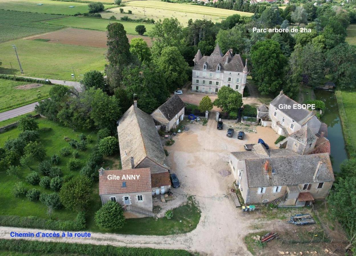 Rosey Chateau Du Mauny, Gites Et Chambres D'Hotes En Bourgogne מראה חיצוני תמונה